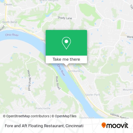 Fore and Aft Floating Restaurant map