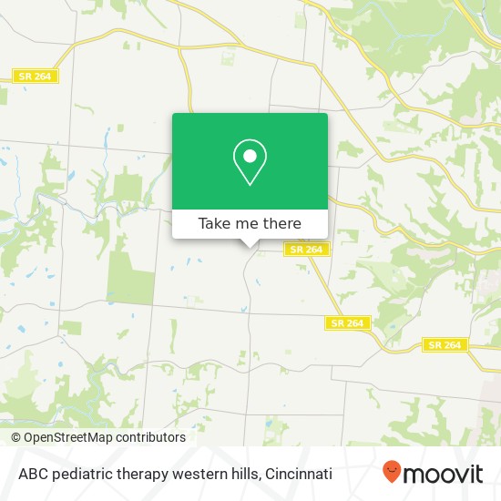 ABC pediatric therapy western hills map