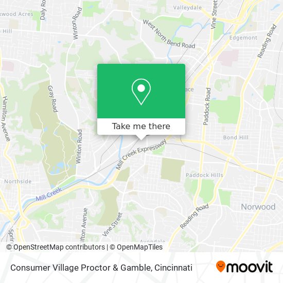 Mapa de Consumer Village Proctor & Gamble