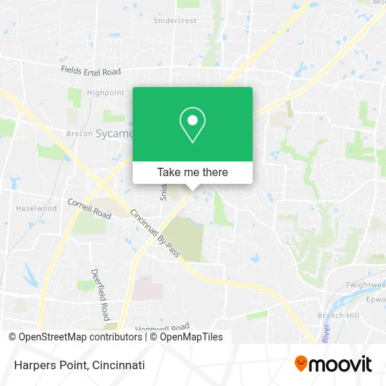 Harpers Point map