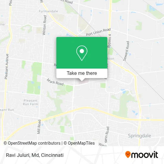 Ravi Juluri, Md map
