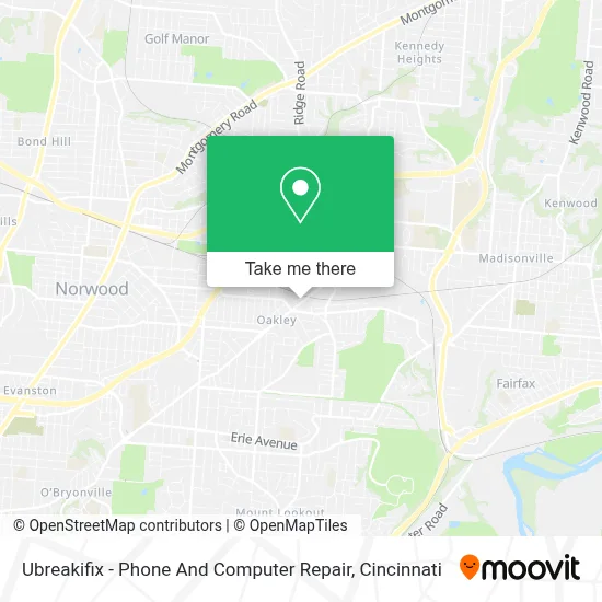Ubreakifix - Phone And Computer Repair map