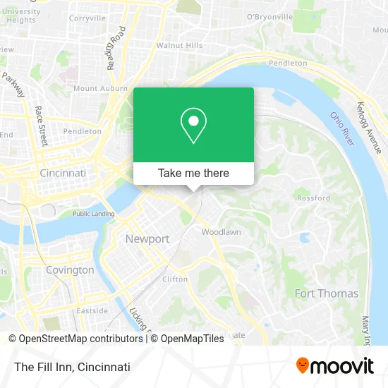 The Fill Inn map