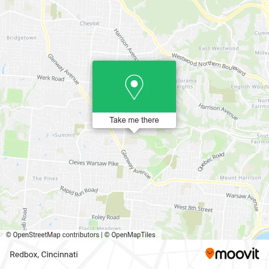 Redbox map