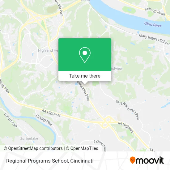 Regional Programs School map