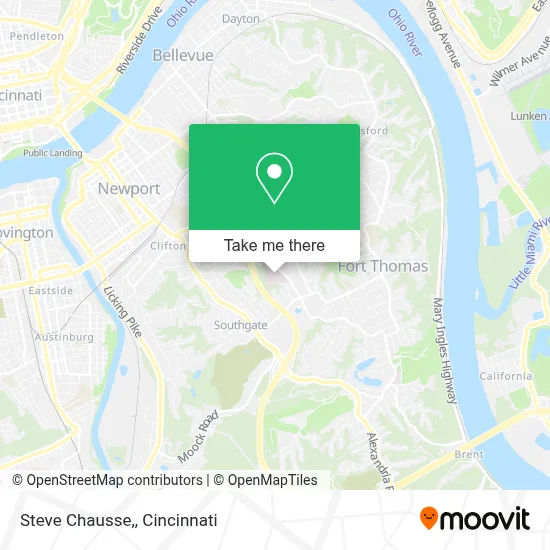 Steve Chausse, map