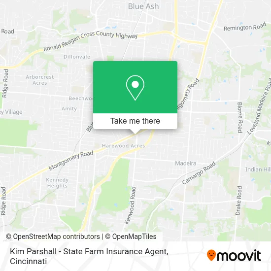 Kim Parshall - State Farm Insurance Agent map