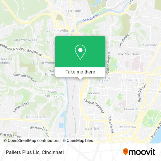 Pallets Plus Llc map