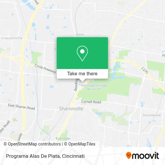 Programa Alas De Plata map