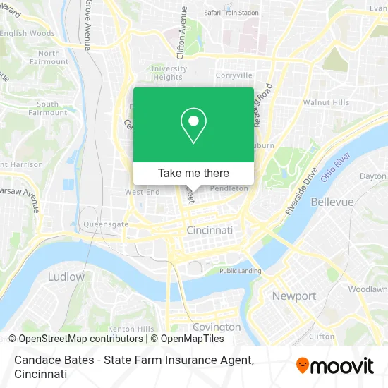 Candace Bates - State Farm Insurance Agent map
