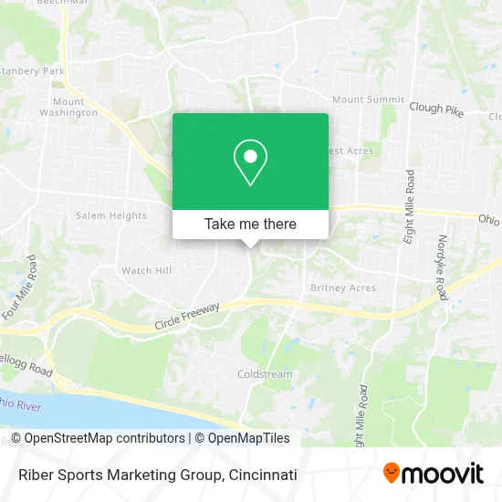 Riber Sports Marketing Group map