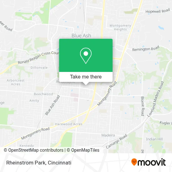 Rheinstrom Park map