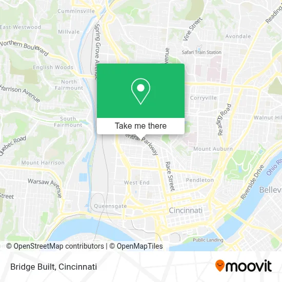 Bridge Built map