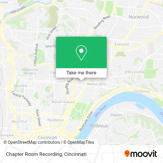 Chapter Room Recording map
