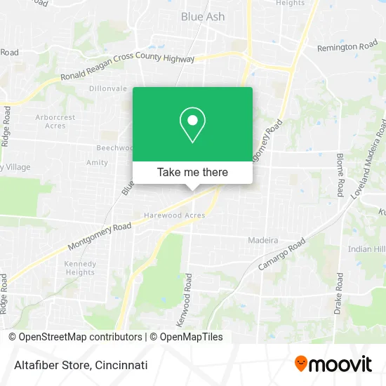 Altafiber Store map