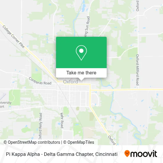 Pi Kappa Alpha - Delta Gamma Chapter map