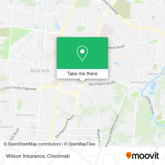 Wilson Insurance map
