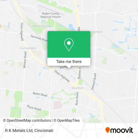 R K Metals Ltd map