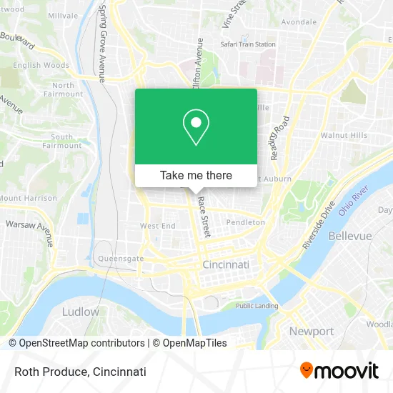 Roth Produce map