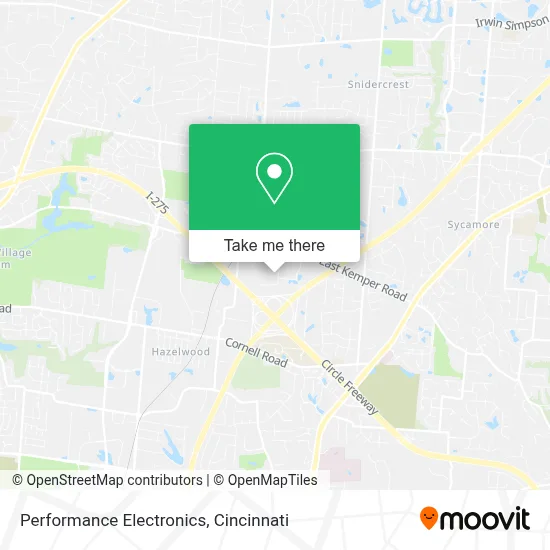 Performance Electronics map