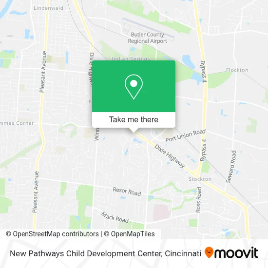 New Pathways Child Development Center map