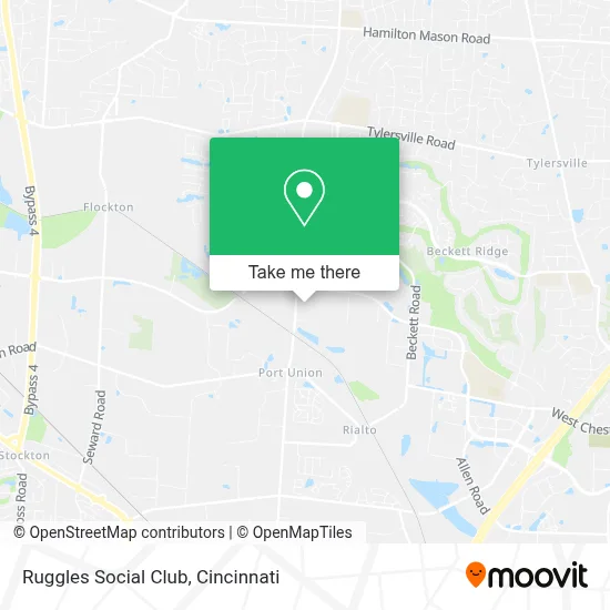 Ruggles Social Club map