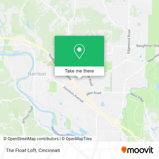 The Float Loft map