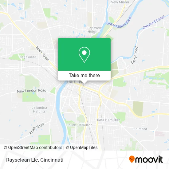 Raysclean Llc map