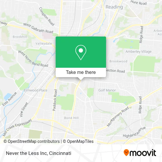 Never the Less Inc map