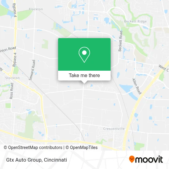 Gtx Auto Group map