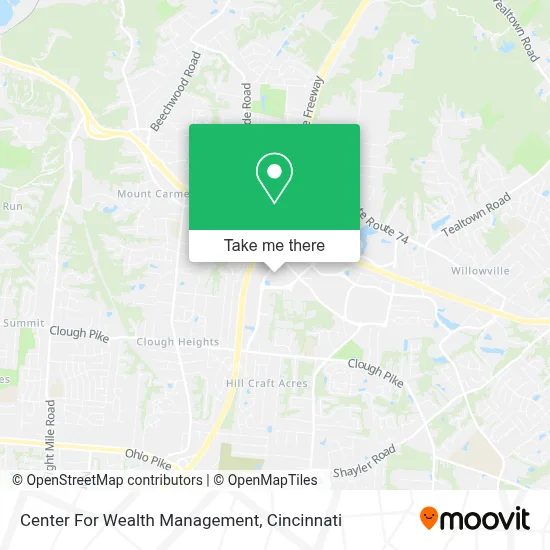 Center For Wealth Management map