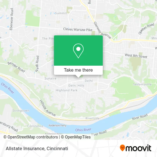 Allstate Insurance map