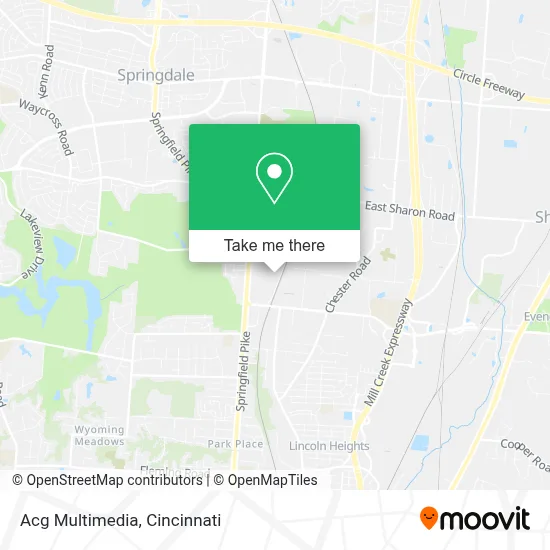 Acg Multimedia map