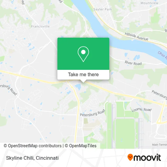 Skyline Chili map