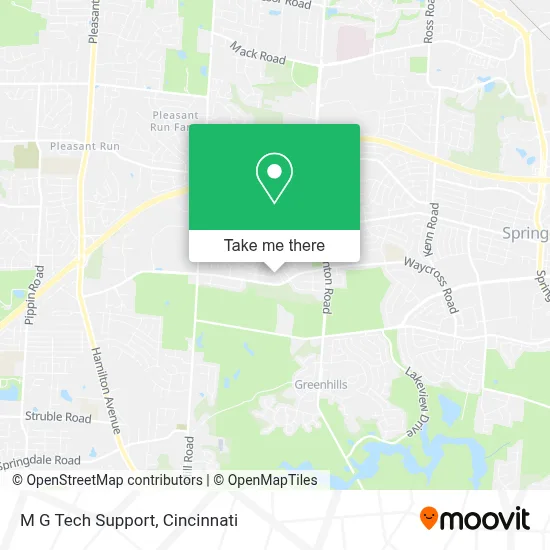 M G Tech Support map
