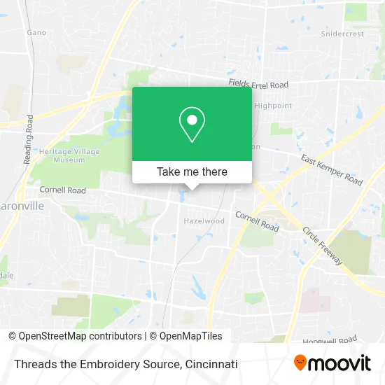 Threads the Embroidery Source map