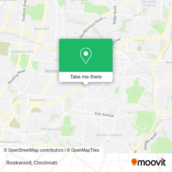 Rookwood map