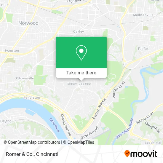 Romer & Co. map