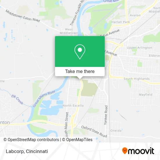Labcorp map