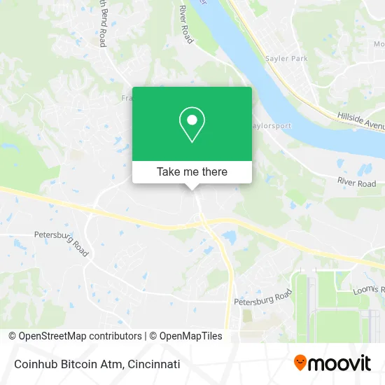 Coinhub Bitcoin Atm map