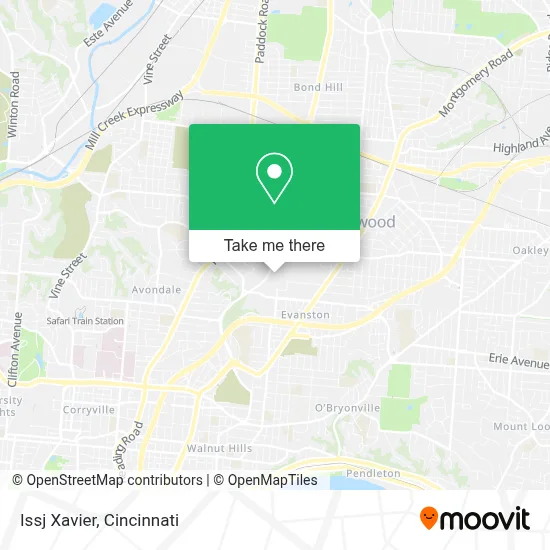 Issj Xavier map