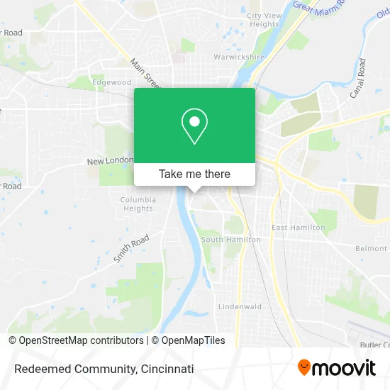 Redeemed Community map