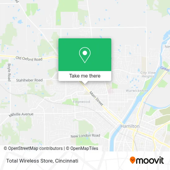 Total Wireless Store map