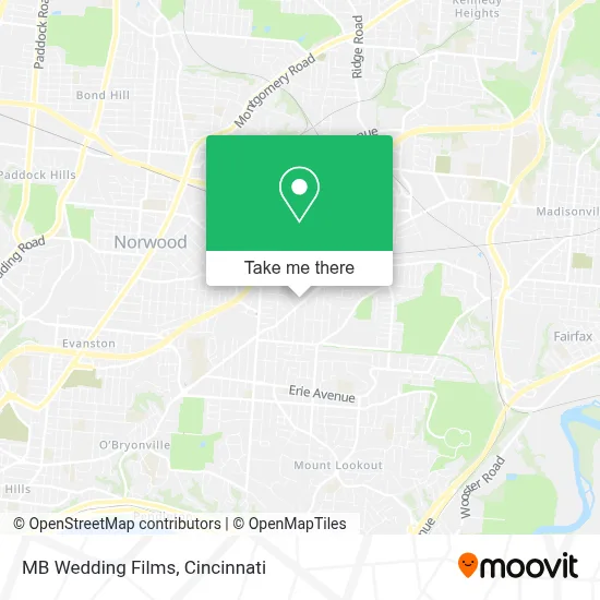 MB Wedding Films map