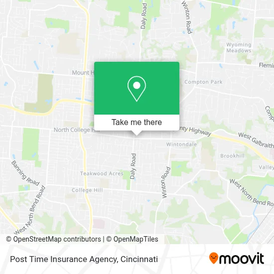 Post Time Insurance Agency map
