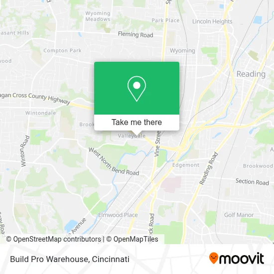 Build Pro Warehouse map