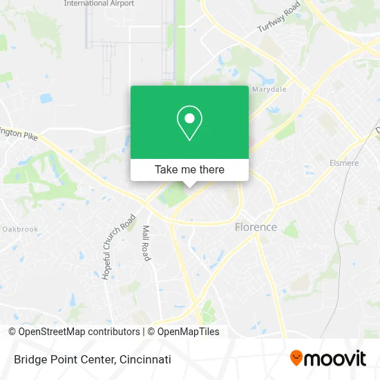 Bridge Point Center map