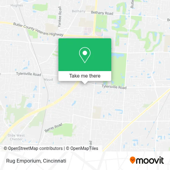 Rug Emporium map