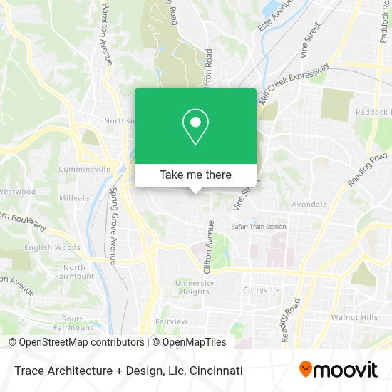 Trace Architecture + Design, Llc map