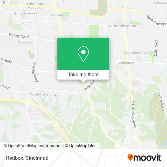 Redbox map